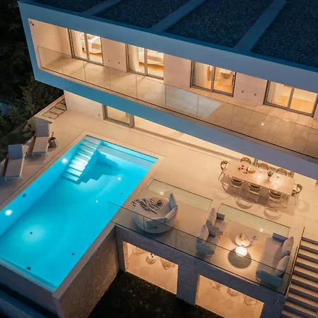 빌라 Amazing Seafront Croatian 5 Bedrooms Pearl 프리모스턴